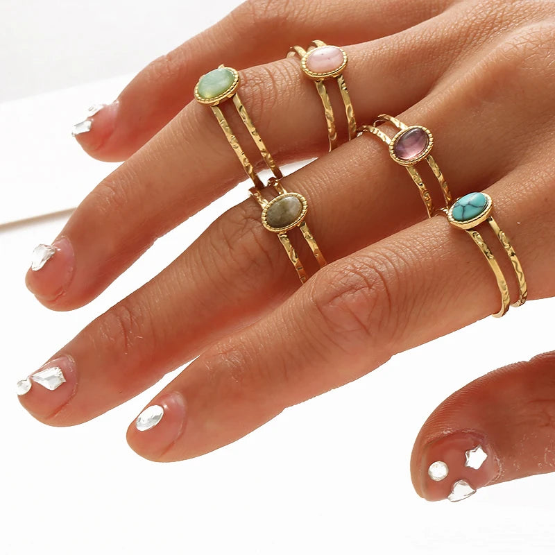 Natural Stone Ring