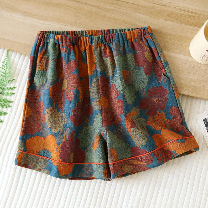 Cotton Printed Shorts