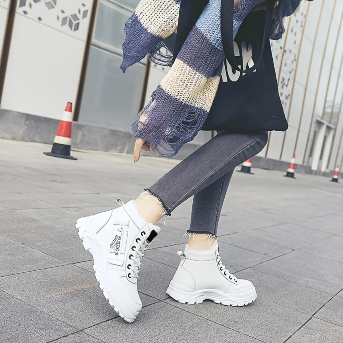 High-Top Sneakers