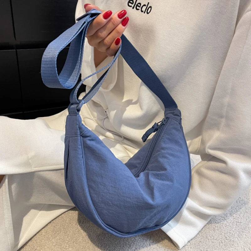Nylon Hobo Bag