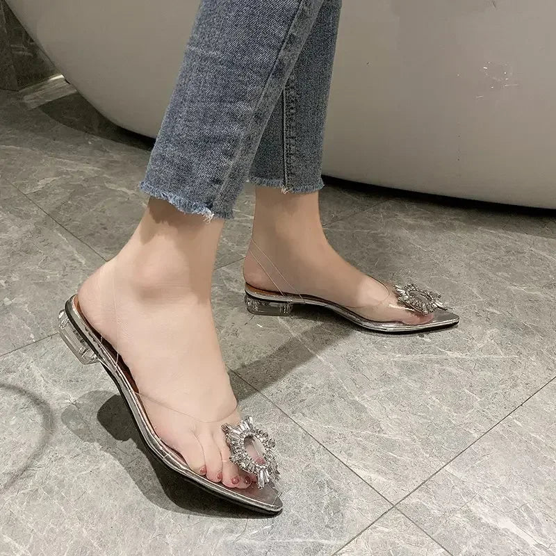 Crystal High Heels