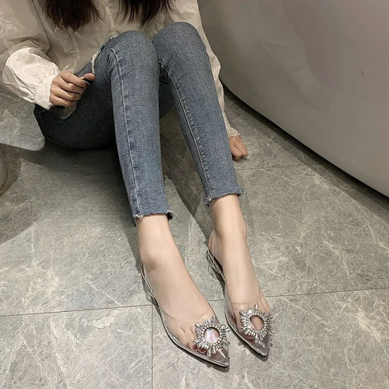 Crystal High Heels