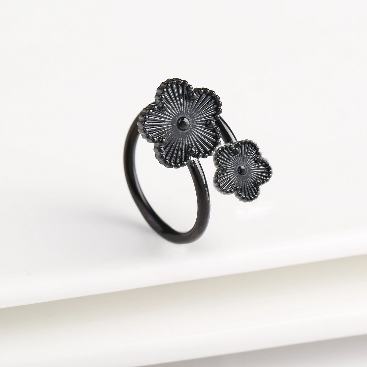 Clover Open Ring