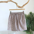Cherry Cotton Shorts