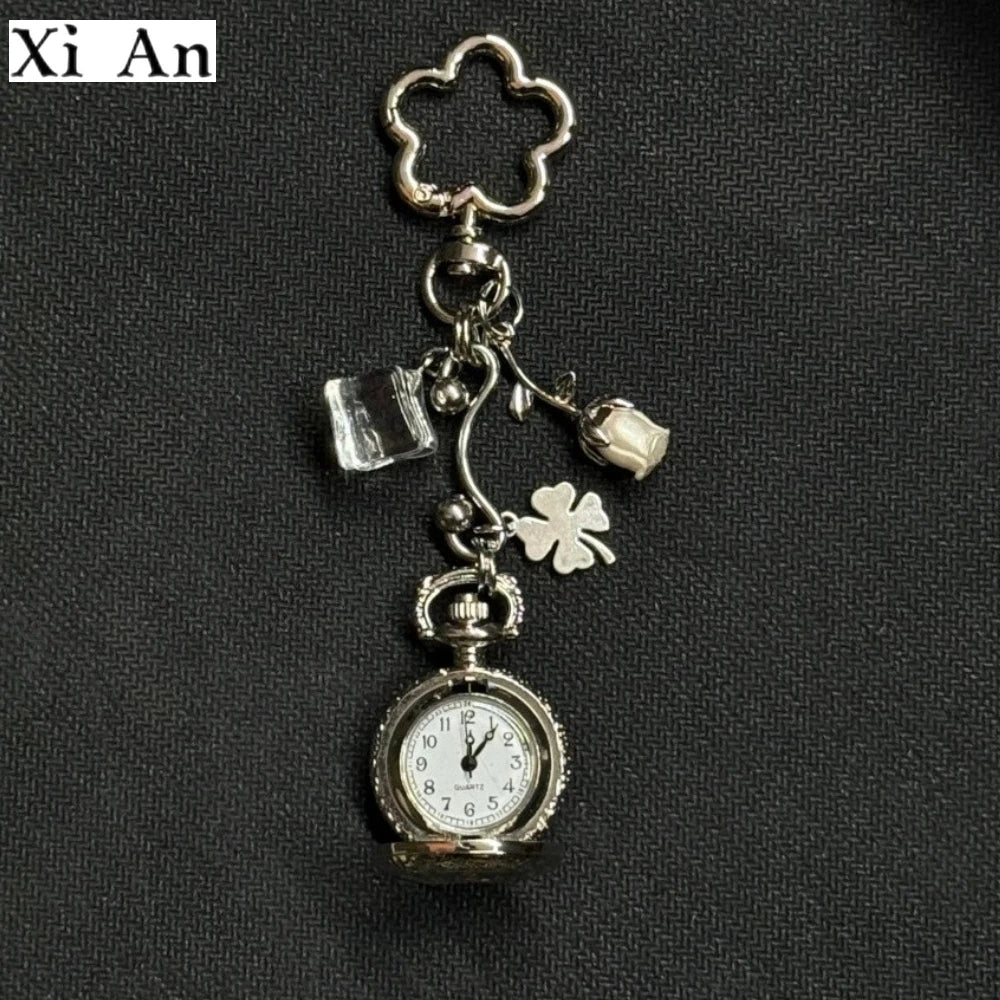 Pocket Watch Keychain