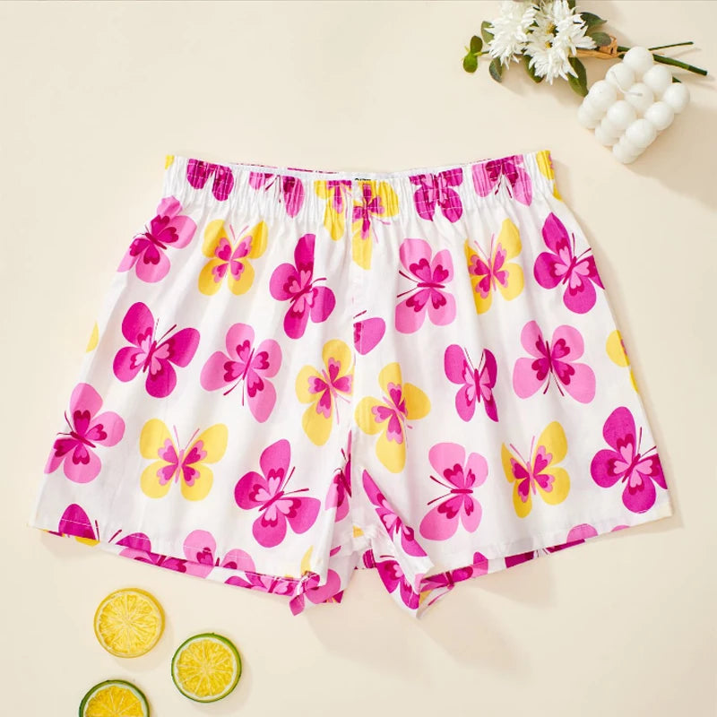 Cotton Pajama Shorts