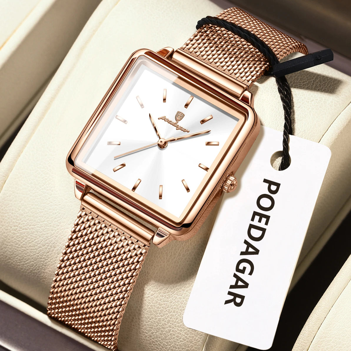 Square Quartz Watch