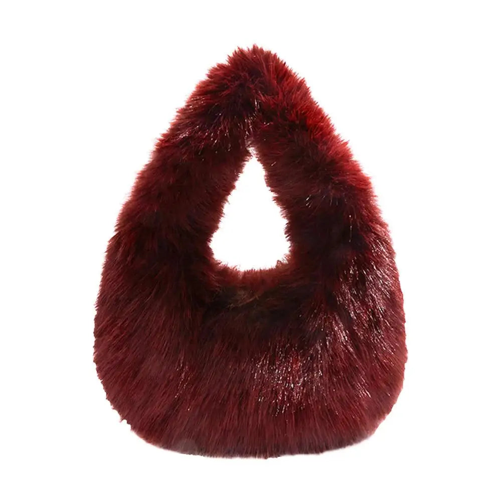 Furry Shoulder Bag