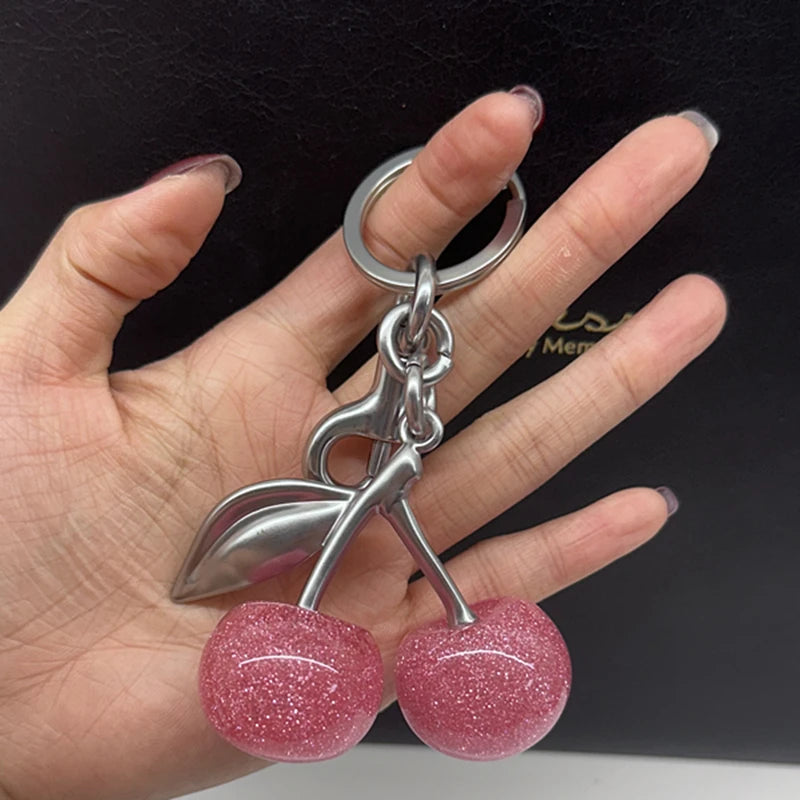 Cherry Bag Charm