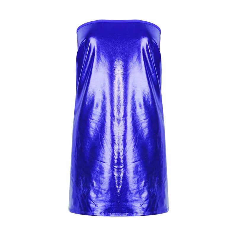 PU Mini Dress
