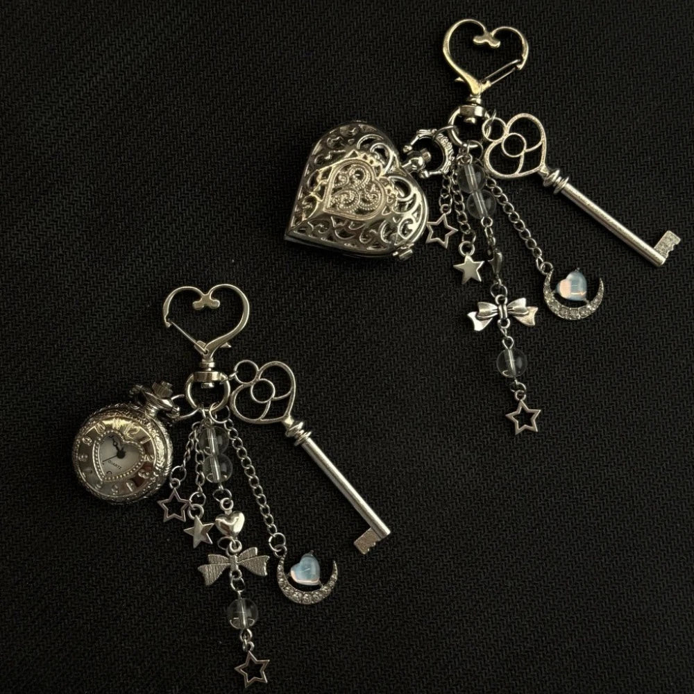 Pocket Watch Keychain