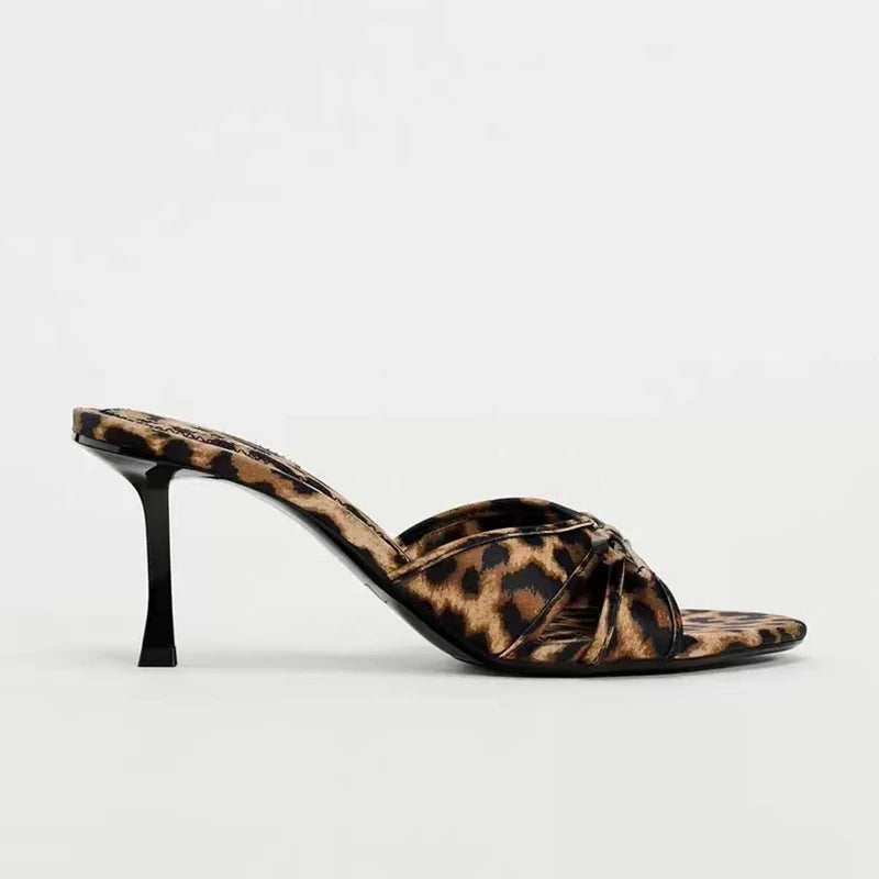 Leopard High Heels