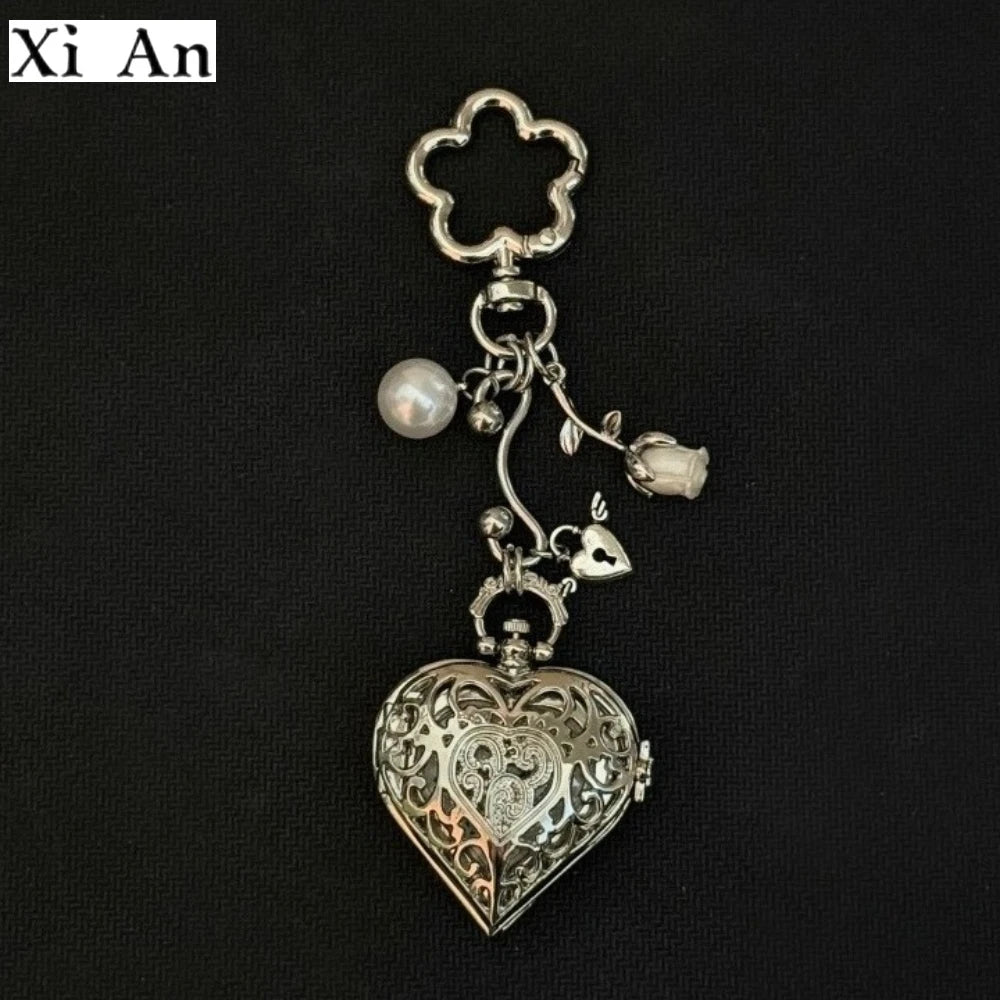 Pocket Watch Keychain
