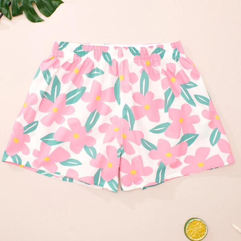 Cotton Pajama Shorts