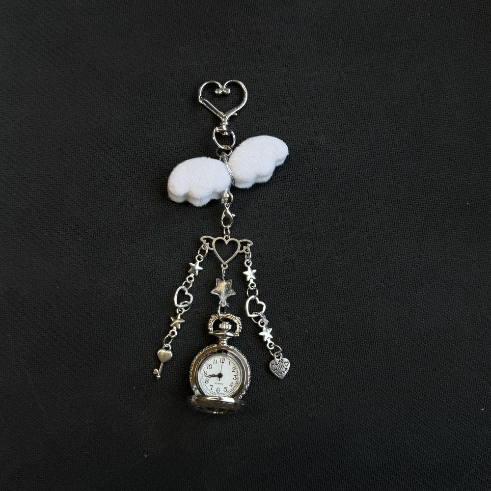 Pocket Watch Keychain