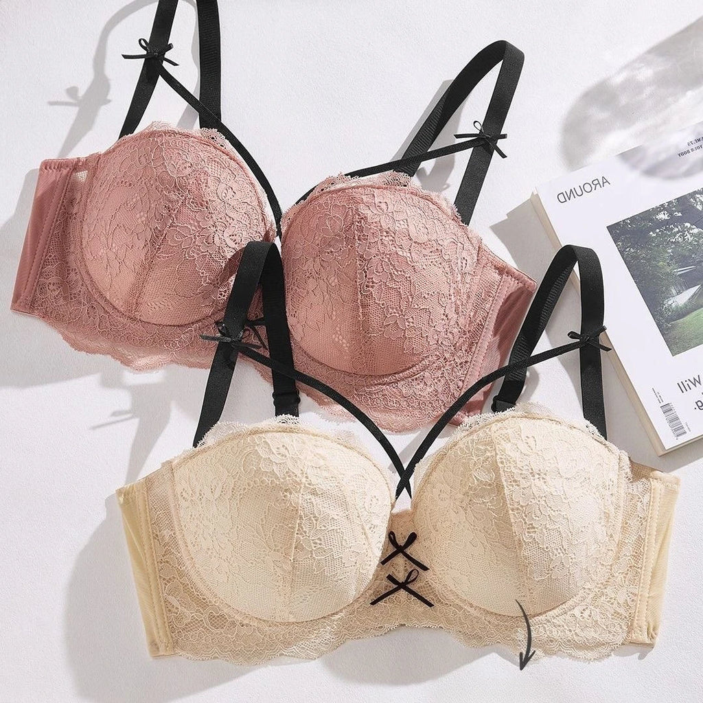 Half-Cup Lace Bra