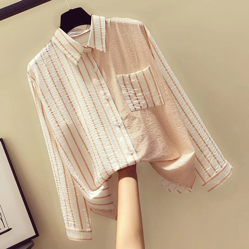 Loose Striped Shirt