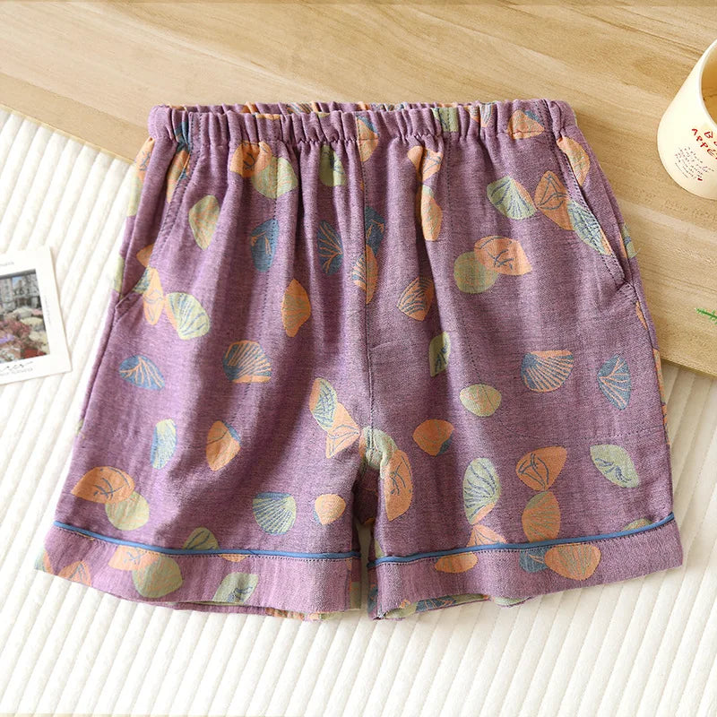 Cotton Printed Shorts