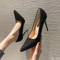 Sequin Heels