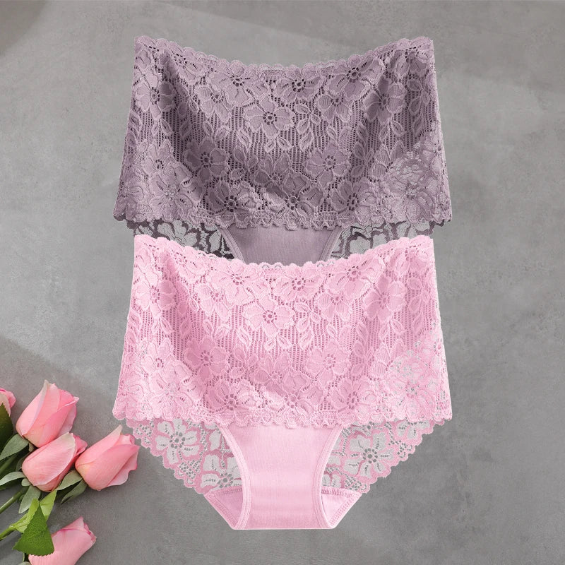 Lace High-Waist Panties