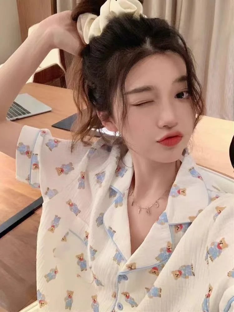 Cartoon Pajama Set