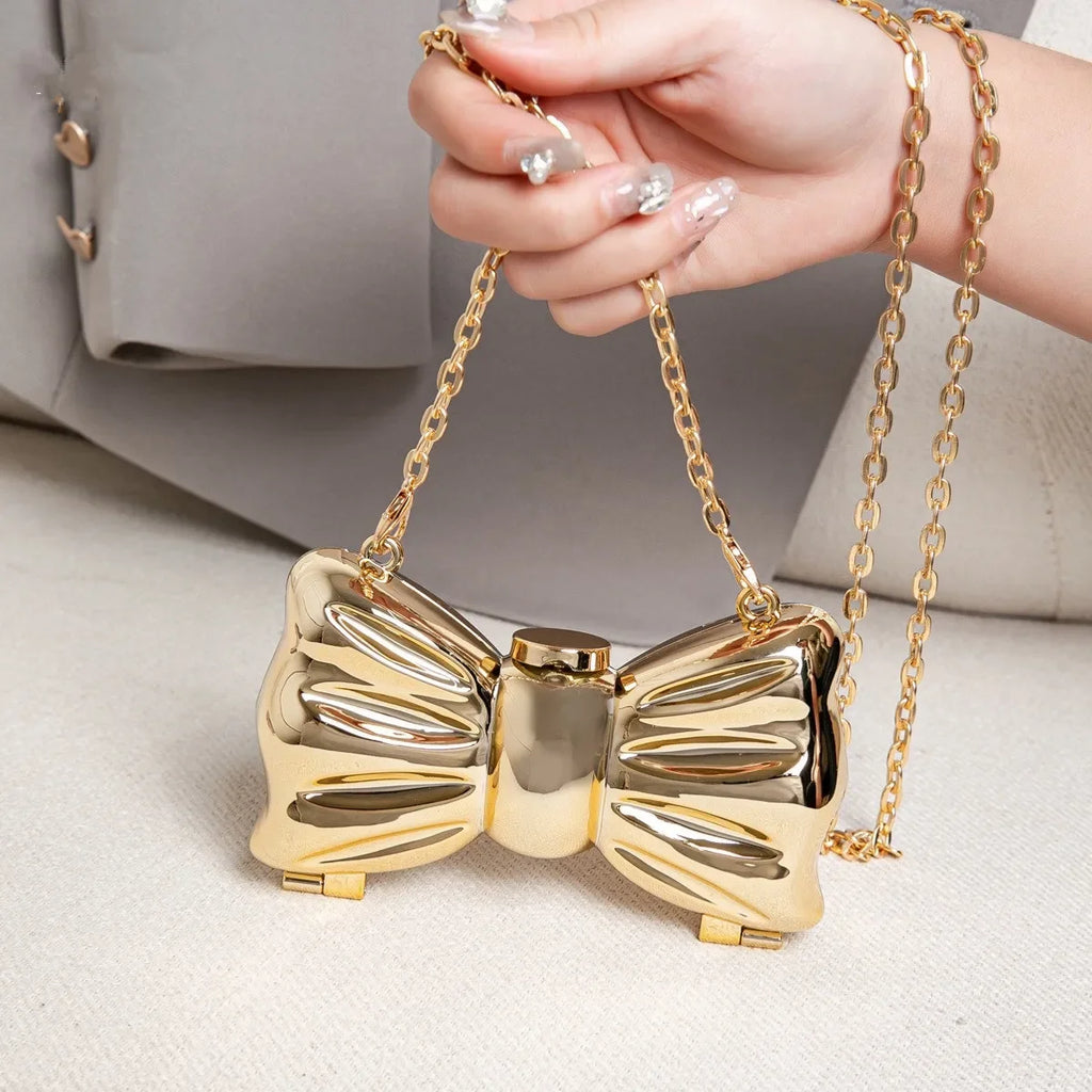 Golden Clutch Bag