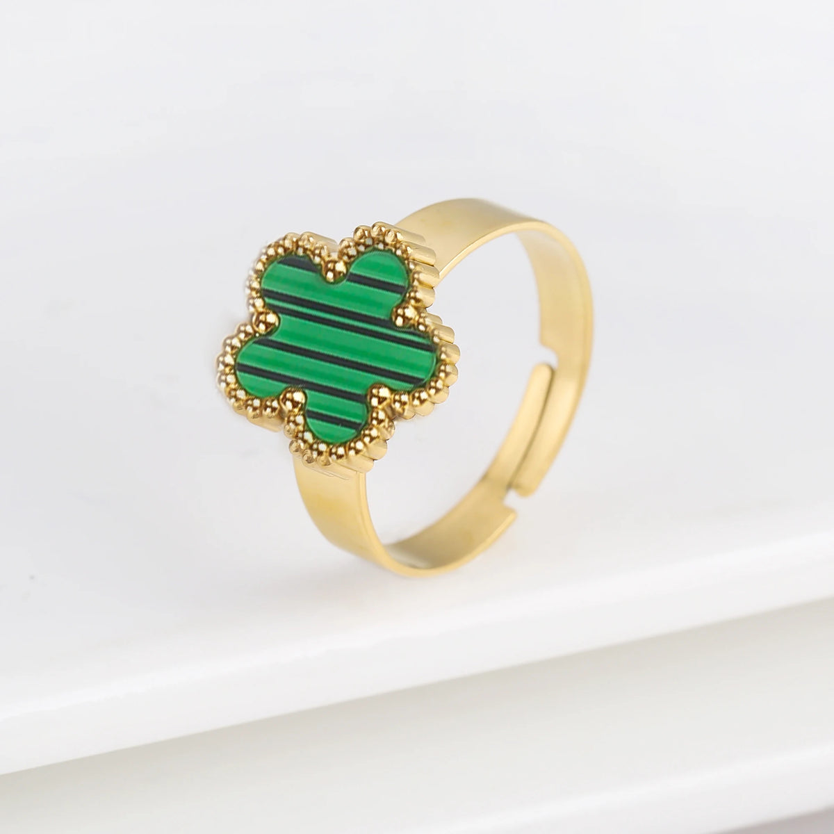 Clover Open Ring