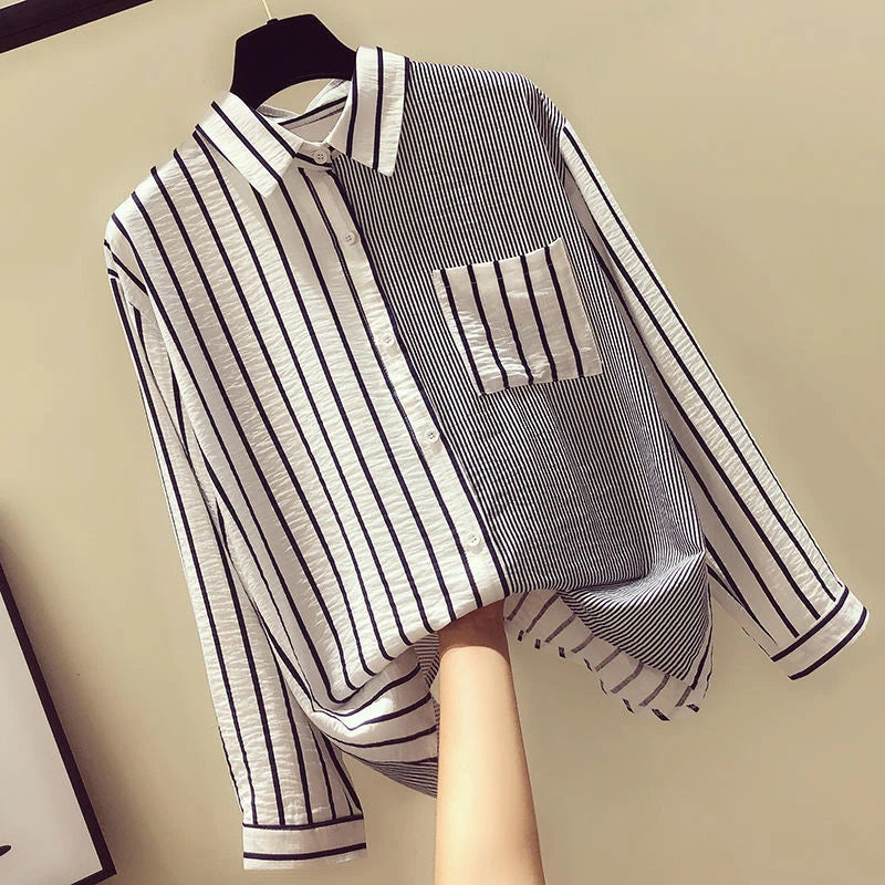 Loose Striped Shirt