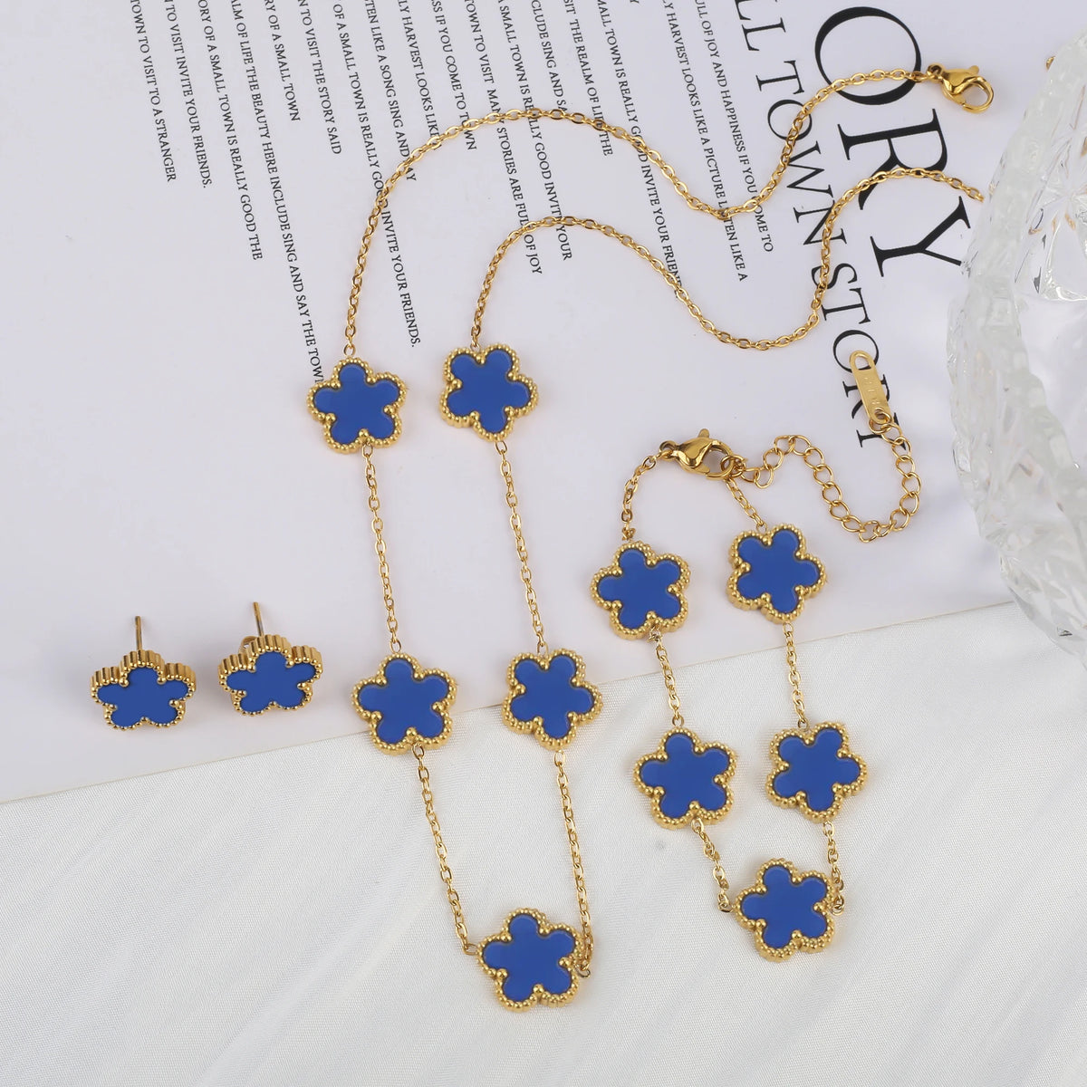 Clover Jewelry Set
