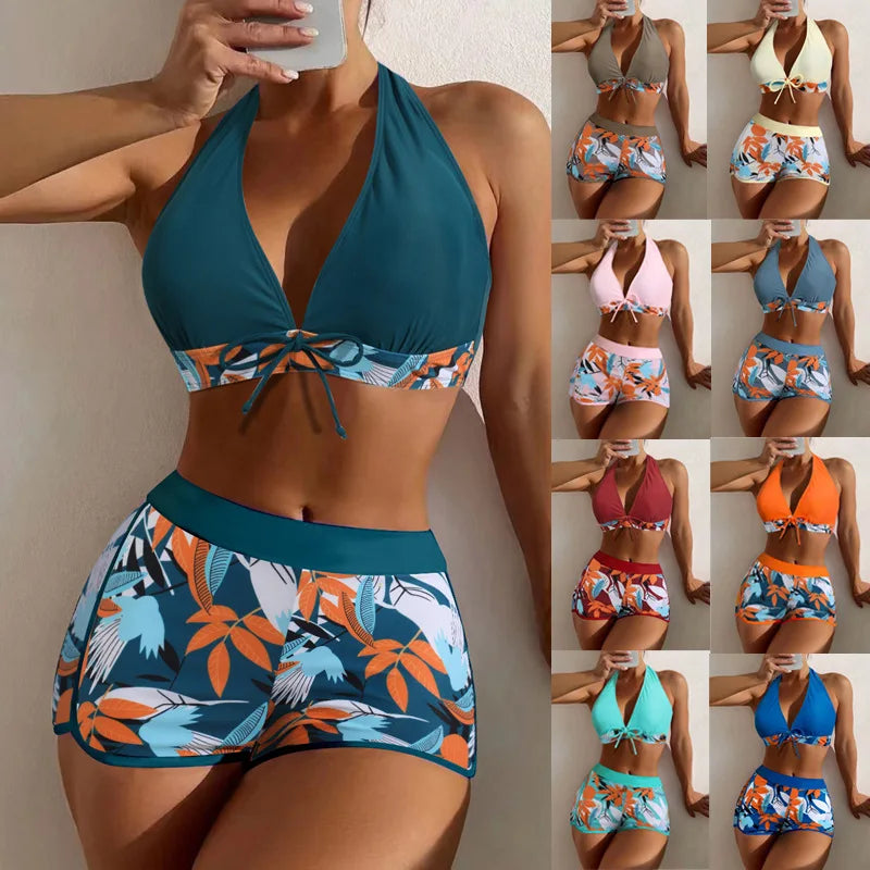 Halter Bikini Set