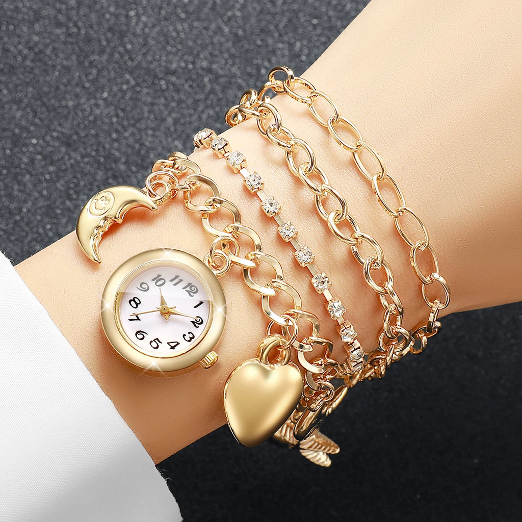 Golden Charm Watch