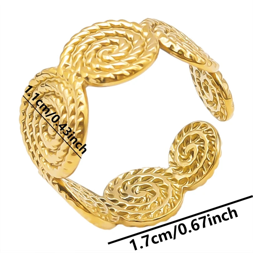 Gold Heart Rings
