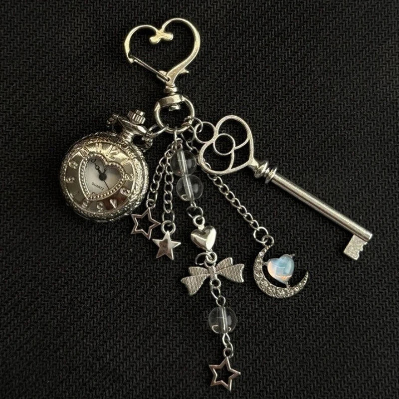 Pocket Watch Keychain