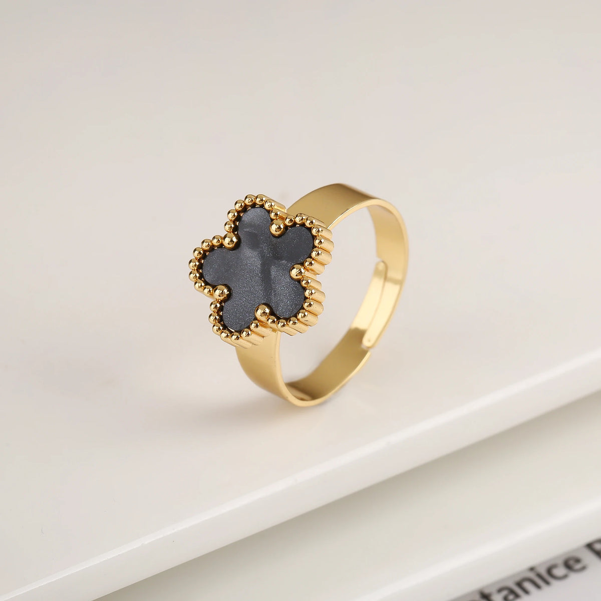 Clover Open Ring