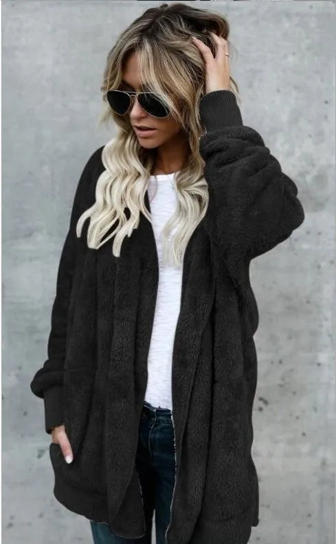 Fleece Hooded Jacket