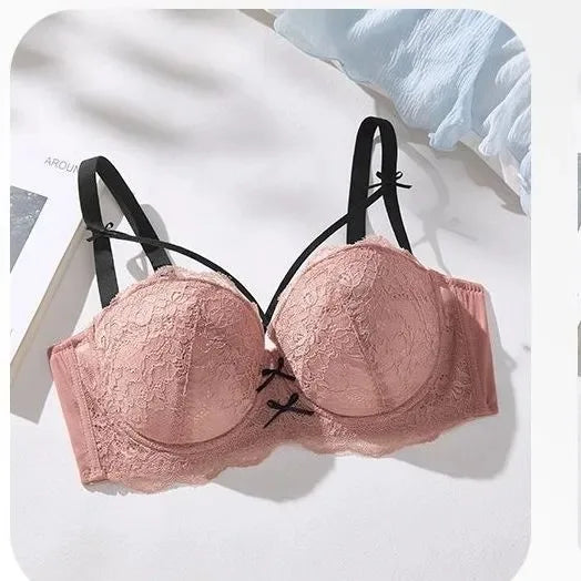 Half-Cup Lace Bra