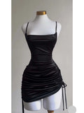 Satin Mini Dress