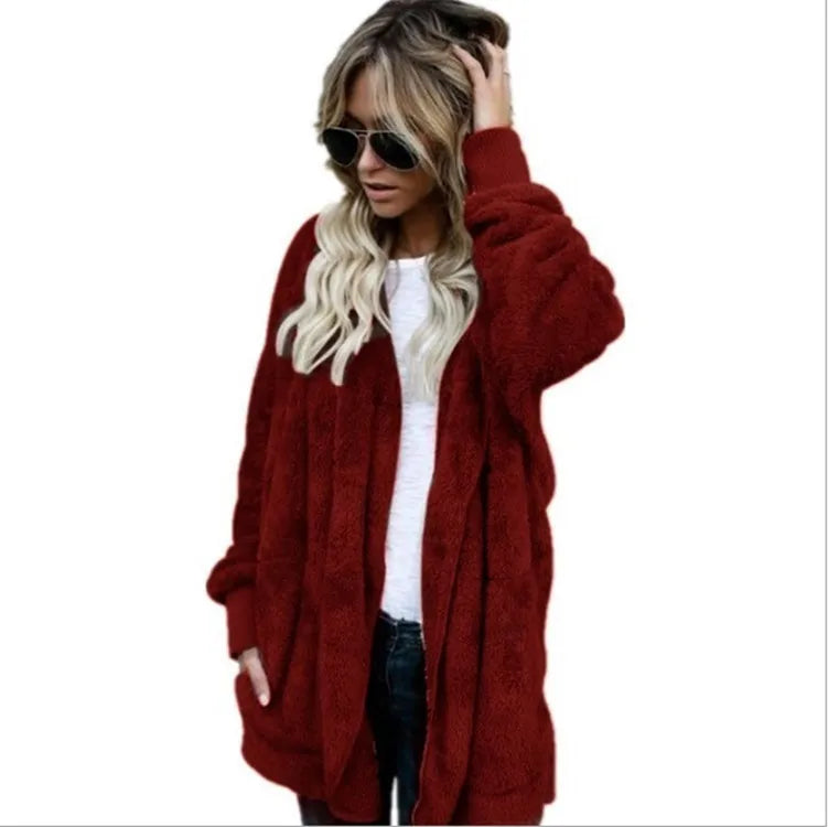 Fleece Hooded Jacket
