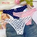 3-Piece Mesh Panties